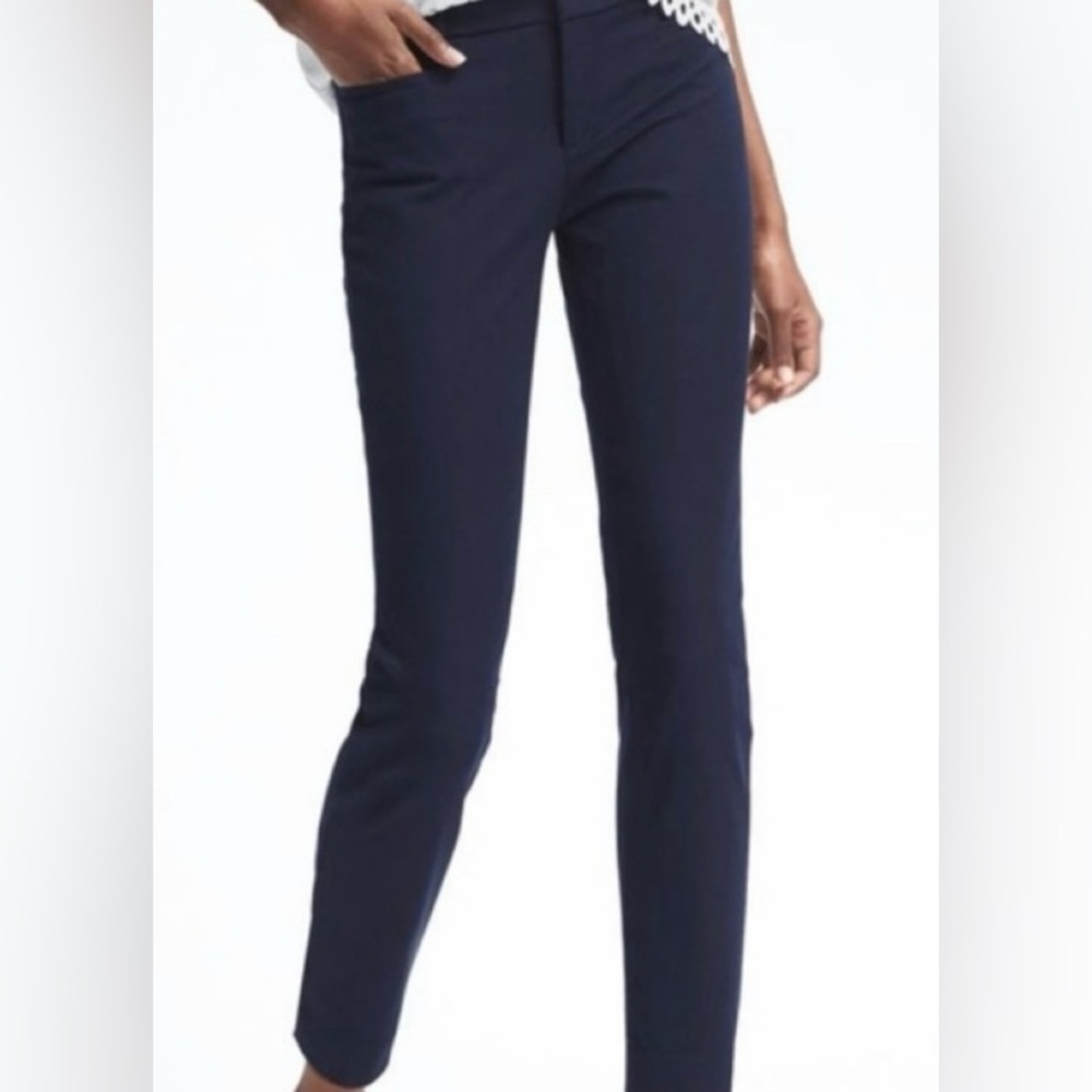 Banana Republic Sloan navy pant Women size 4